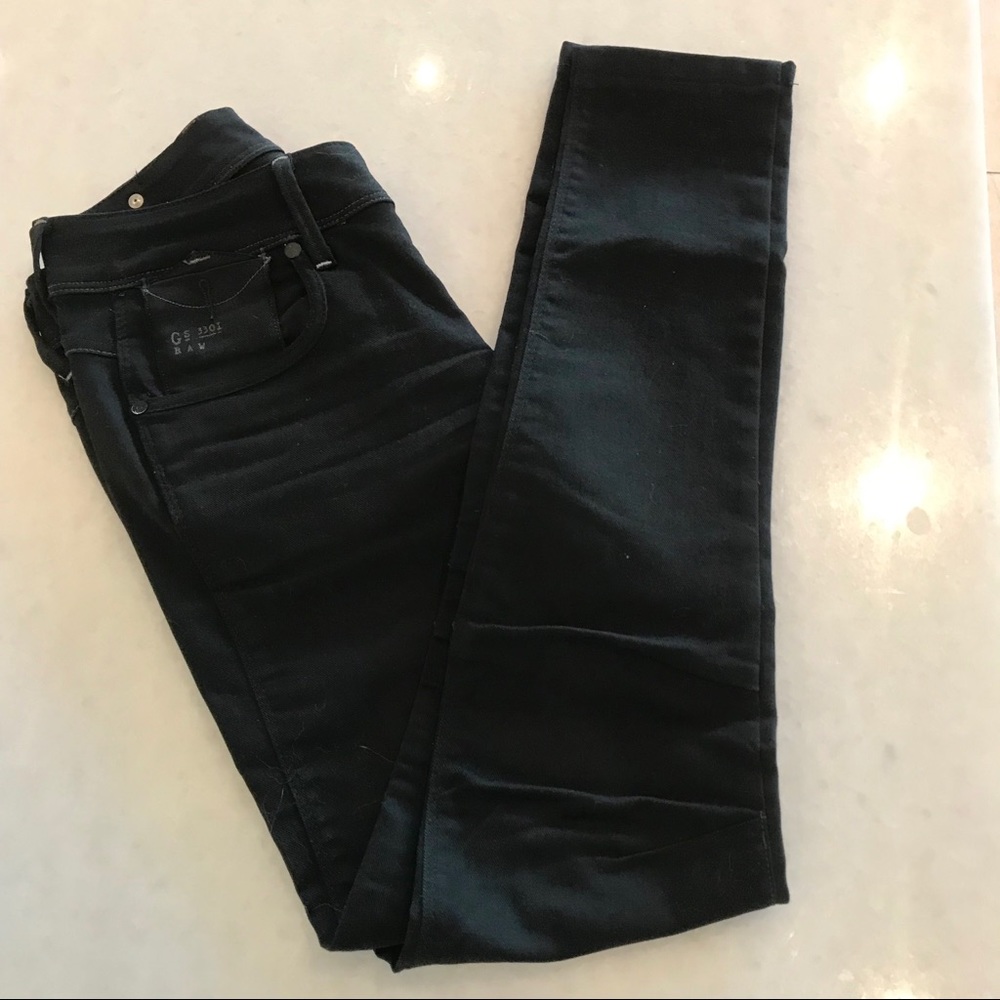 G Star black jeans
